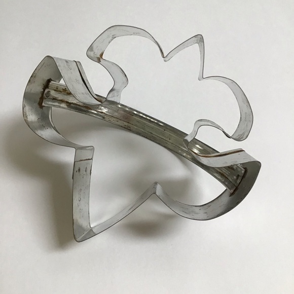 Boy Scout Emblem Metal Cookie Cutter w/Handle Biscuits Crafts Fleur De Lis 4x4” - Picture 3 of 12